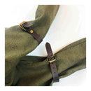 Casual Style Shoulder Bag Army Green Sun Tide Canvas Single Diagonal Span