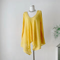 Blouse asymmetrical loose long sleeve Elegant Women Shirt women clothing