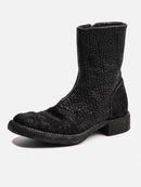 Designer Men Genuine Leather Chelsea Boots Spring Autumn Handmade High Top Shoes