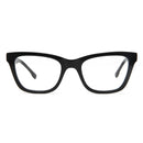 Square Optical Glasses Frame For Women Cat Eye Prescription Eyeglasses Eyewear Frame Havana 54mm