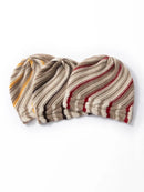 Premium Cashmere Colored Stripes Beanies Women Knitted Hat Soft Warm Winter Cable Skull Watch Cap Hair Bonnet Men