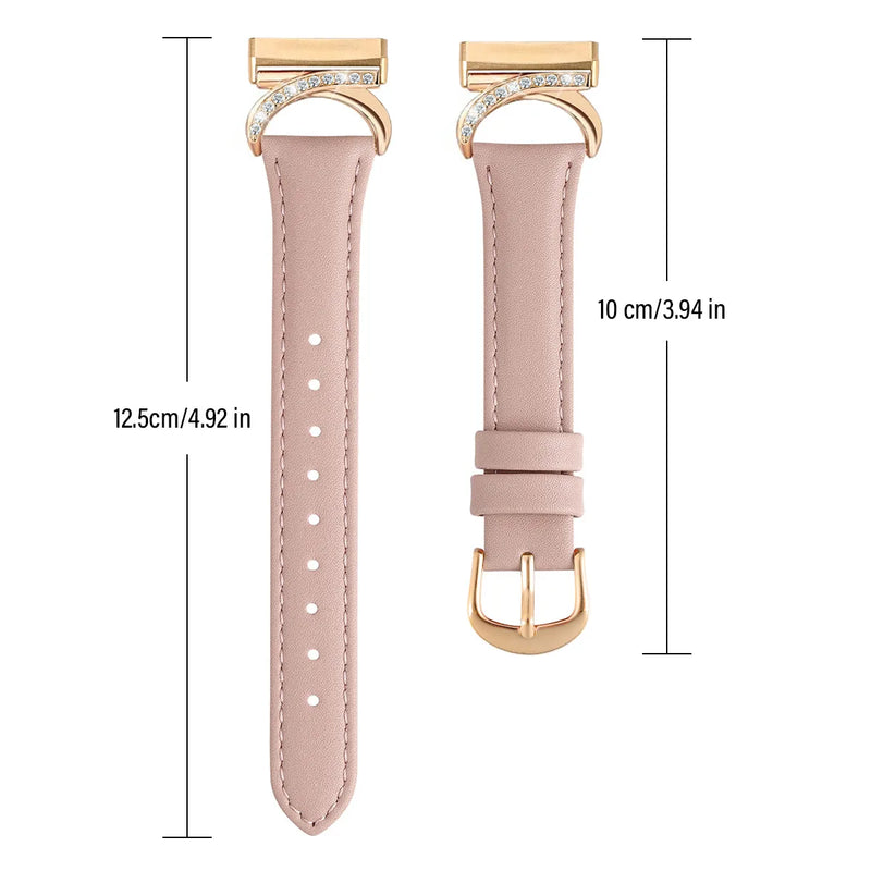 Compatible with Fitbit Versa 4/3 & Sense 2/Sense Smartwatch Interlocking Latch Replacement Band