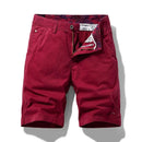 Men's Summer Shorts Casual Versatile Pocket Zip Pants Outdoor Beach Breathable Cotton