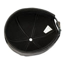 Hats Winter Warm Soft Genuine Leather Retro Round Skull Caps Casual Landlord Bonnet Bone Brimless Docker Beanie