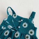 Baby Vest and Shorts Set for Baby Summer Wear Girls Thin Camisole Top fart Pack Two-piece Set