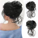 Women Messy Curly Fluffy Hair Bun Clip In Ponytail Hair Extensions Natural False Hairpieces