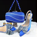 Ladies Shoes And Bags Set Latest Italian Shoes And Bag Set