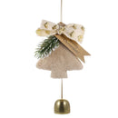 Plush Christmas Tree Bells Pendant Tree Hanging Ornament Merry Christmas Decorations