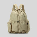 Drawstring Backpacks for Women Casual Lightweight Nylon Travel Bag