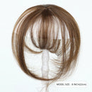 Invisible Seamless Head Hair Air Bangs Overhead Natural Invisible Increase Hair