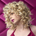 Short Curly Wig for Women Cosplay Headwear