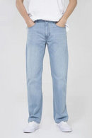 Spring/Summer Straight Loose Lightweight Jeans Classic Style Men Casual Thin Jeans