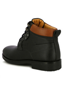 MEN'S REYNAD BLACK AND TAN BOOTS