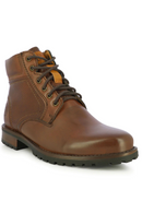 MEN'S TYBALT TEXTURED BROWN BOOTS