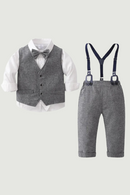 Kids Boy Spring Autumn Clothes Suit Formal Newborn Wedding Birthday Party Baby Outfits Xmas Christams Child Winter Clothing Sets