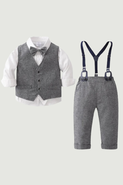 Kids Boy Spring Autumn Clothes Suit Formal Newborn Wedding Birthday Party Baby Outfits Xmas Christams Child Winter Clothing Sets