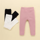 Ribbed Solid Baby Pants Leggings