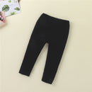 Ribbed Solid Baby Pants Leggings