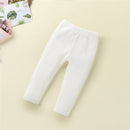Ribbed Solid Baby Pants Leggings