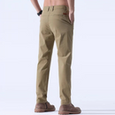 Men Casual Trousers Straight Leg Slim Fit Smooths Simple Pants
