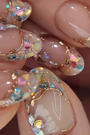 10PCS Handmade Spring/Summer press on nails Ballet Plaid Mitchel Lambert Stick ons