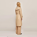 Spring And Autumn Women Trench Coat Outerwear Double Breaste