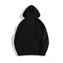 Men's Solid Hooded Sweaters Cardigan Trendy Street Retro Simple Casual Knitted Jackets