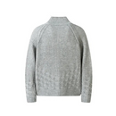 American Streetwear Men's Pullover Sweater Casual Knitted Top Trendy Zipper Cardigan