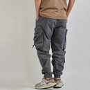 Military casual outdoor cargo quick dry pants men's trend loose bunched light pants