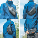 Backpack Waist Bag Outdoor Adjustable Shoulder Bag Chest Bag 1.5L Lightweigh Storage Bag