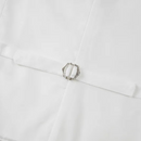 White Jacquard Dress Three-piece Groom Dress Big Size Explosion Four Seasons Men Suits 3 Piece