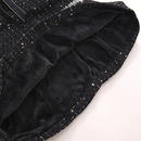 Autumn Girls Coarse Tweed Sleeveless Vest Dress Winter Baby Black Elegant Dress Kids Dresses for Girls