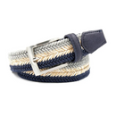 Belts Outdoor Tactical Braided Leather Belt for Jeans Male Luxury Casual Woven Straps Ceintures