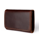 Leather Card Holder Men Genuine Leather Credit Card Holder Mini Purse for Male