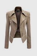 Beige jacket on a white background, Obroi