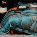 European jacquard bedding set full queen king cotton home textile bed sheet pillow case duvet cover