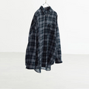 Custom-Made Fabrics Women Classic Plaid Long-Sleeved Shirts Casual Slimming Look Loose Tops Autumn