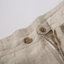 Linen Men Long Pants Breathable and Comfortable Casual Trousers