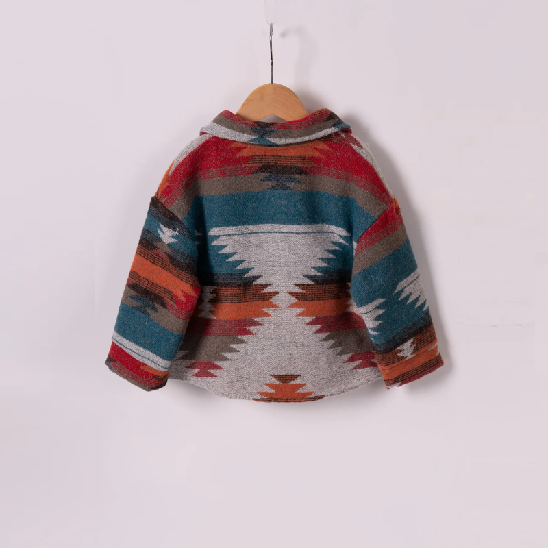 1-10Years Baby Jacquard Loose-Fit Jacket Boys Girls Autumn/Winter