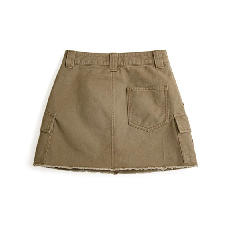 Summer Skirt for Women High-waisted Skirt Basics Versatile Skirt