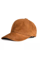 Classic Leather Hat for Men Casual Versatile Kid Suede Leather Autumn Baseball Caps Male
