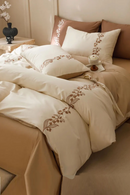 stripes bedding set twin full queen king fairyfair lace cotton home textile sheet pillow case quilt cover