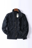 Dark blue jacket on a white background, Obroi
