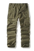 Cargo Pants Men Cotton Full Length Men Casual Pants Outdoor Military Cargo Trousers Men