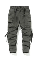 Men Cargo Pants Spring Autumn Stretch Outdoor Pants with Multi-Pocket