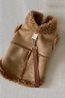 Dog Cute Vest Clothes Jacket Accessories Luxury Autumn Winter Medium Dress Soft Pet Clothing