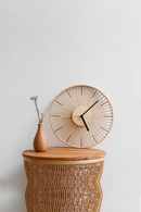 Wooden Wall Clock - Modern Minimalist Design Mute Operation Creative Personality Decor