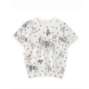 Women's T-shirt Star Round Neck Female Clothing T Shirt For Girls Top Tee