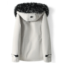 Short Fur Coat Men Coats Winter Thickened Parkas Men Clothing Mink Fur Liner Detachable Jackets with Fur Collar