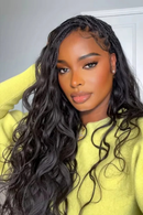 Crochet Hair Boho Braids Human Hair Extensions Miracle Knots Crochet Human Hair